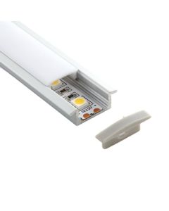 8mm U Shape Recessed Aluminium LED Profiles For Millwork