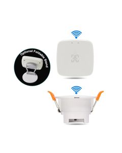 Zigbee 3.0 Human Presence Sensor Tuya Wifi MmWave Radar Detector Smart Home Motion Sensor With Intensity Detection