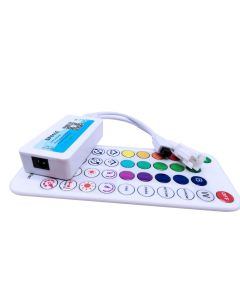 RGB Smart Music Bluetooth Smart DC5V 24V SP611E LED Controller IR Remote Control