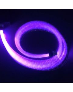 700M 1.5mm PMMA Sparkle Flash Point Glow Plastic Fiber Optic Cable