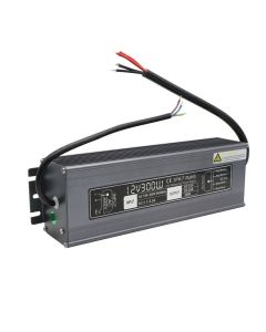 DC 12V 25A 300W IP67 Waterproof LED Driver Power Supply AC to DC Converter Transformer