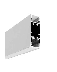 1.5 Inches LED Extrusion Profile With Diffuser For Wall Lighting
