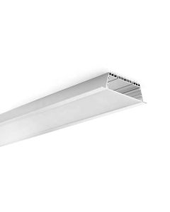 4 Inches Recessed LED Strip Aluminium Casing For Linear Ceiling Lighting