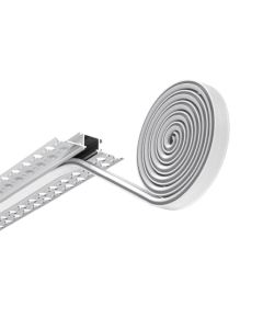 Recessed LED Strip Light Tracks With Long Flange For Dry Wall
