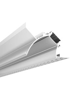 Trimless Plasterboard Wall Washer Recessed Aluminium LED Channel