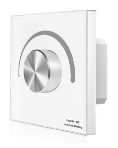 Skydance S1-K Rotary Panel Triac Dimmer AC TRIAC RF Wall Switch for Dimming
