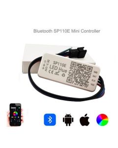 SP110E Bluetooth Pixel Controller DC5V 12V For WS2812B SK6812 APA102 Light