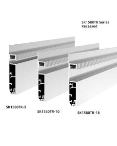 Recessed Kitchen Toe Kick Light Channel With Diffuser