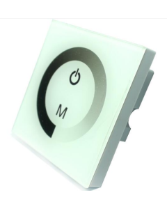 Wall Mount Touch Panel LED Dimmer 8A DC12-24V